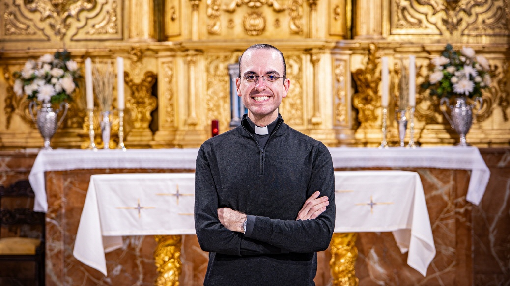 Capilla del colegio La Inmaculada de Mor&oacute;n