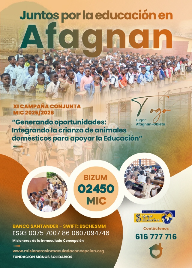 Juntos por la educación en Afagnan